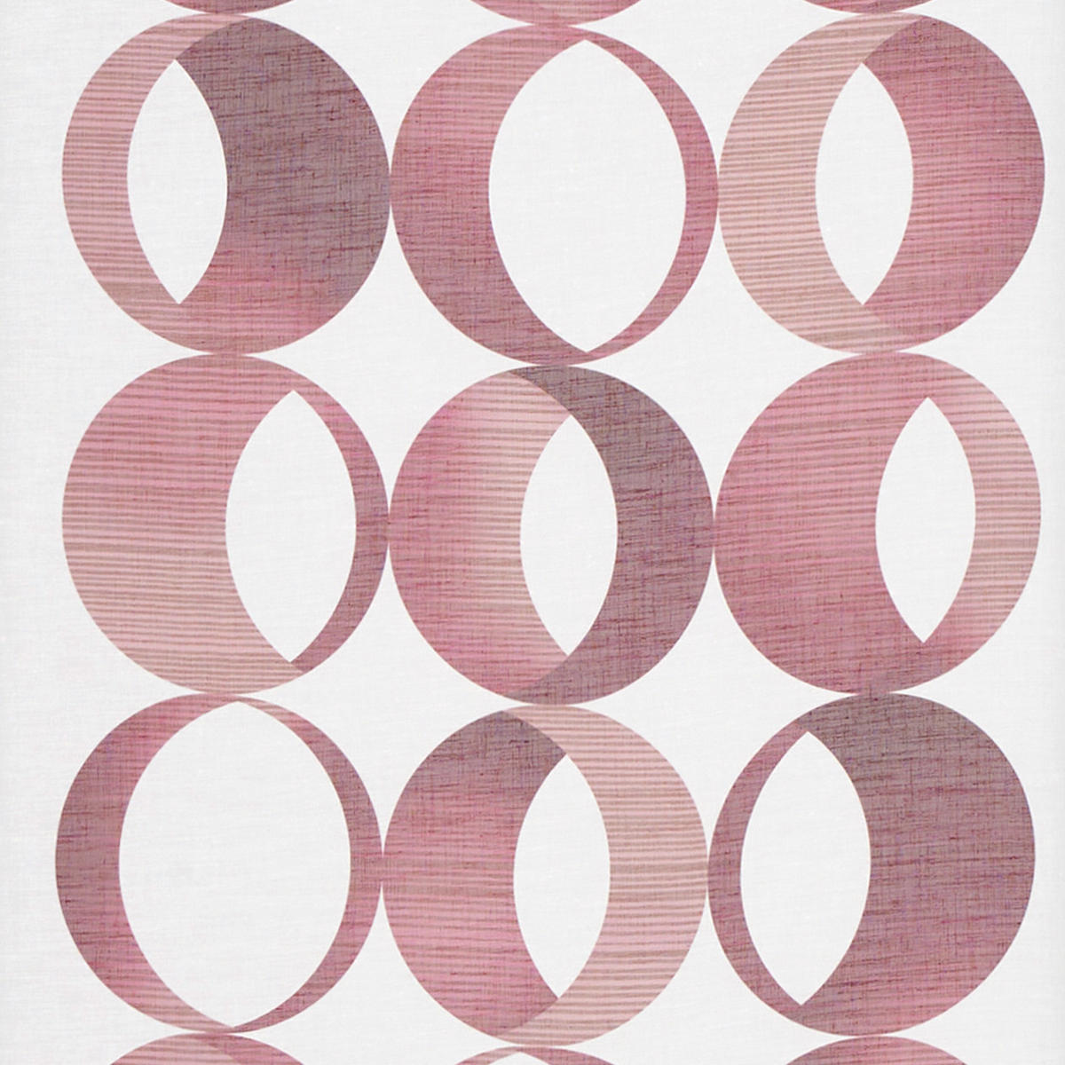 FLÄCHENVORHANG   halbtransparent  60/245 cm   - Rot, LIFESTYLE, Textil (60/245cm) - Novel