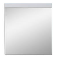 WANDSPIEGEL 80/87/2 cm  - Weiss, Design, Holzwerkstoff (80/87/2cm) - Livetastic