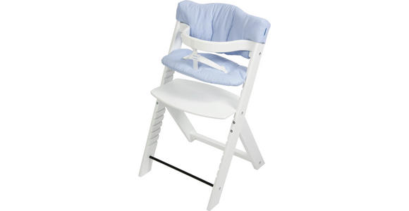 HOCHSTUHLEINLAGE Lunch - Pastellblau, Basics, Textil (23/42cm) - My Baby Lou