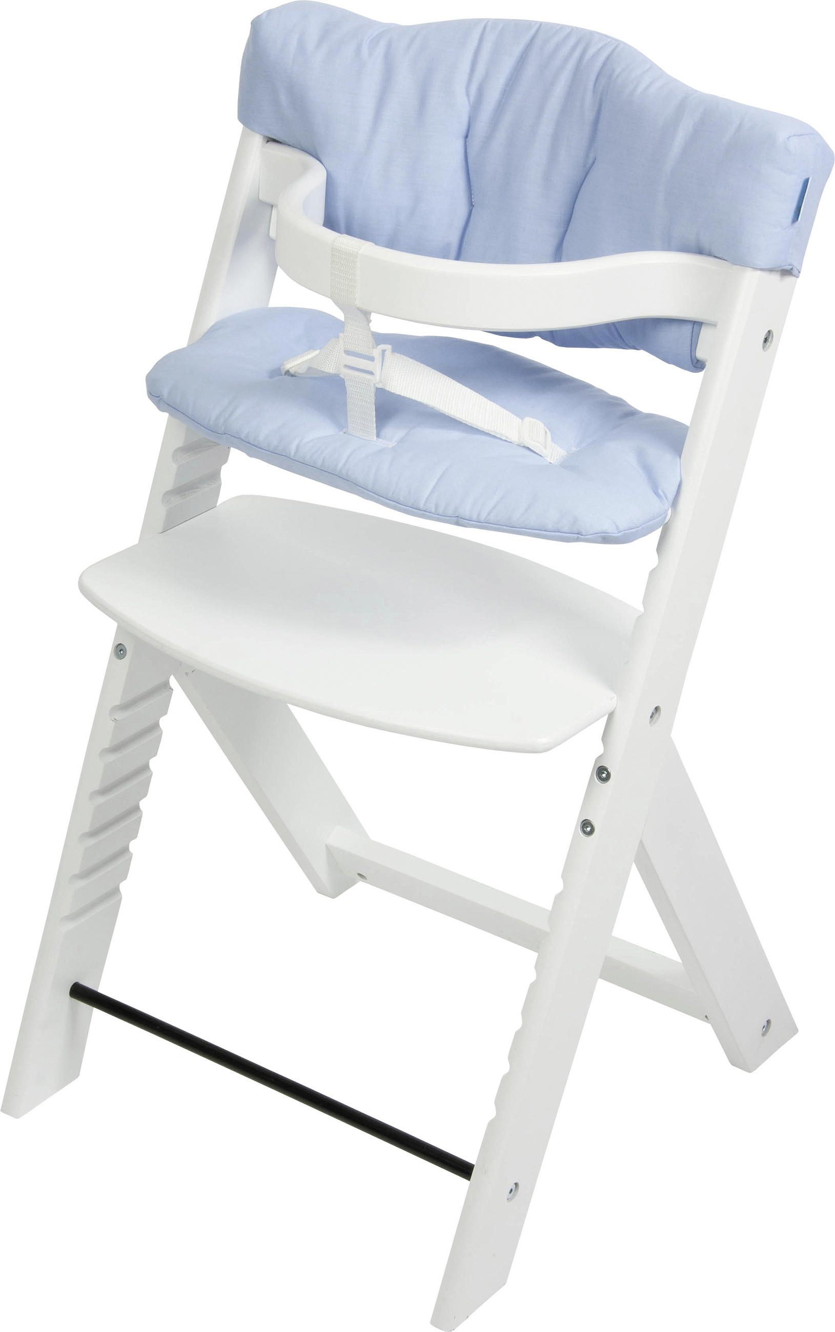 VLOŽKA NA VYSOKOU ŽIDLI, pastelově modrá - pastelově modrá, Basics, textil (23/42cm) - My Baby Lou