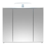 SPIEGELSCHRANK 80/67/20 cm  - Weiß, Basics, Glas/Holzwerkstoff (80/67/20cm) - Xora