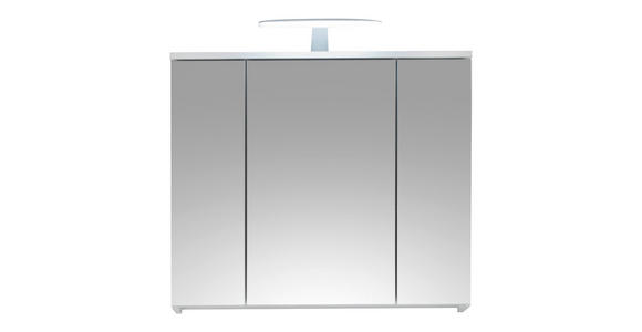 SPIEGELSCHRANK 80/67/20 cm  - Weiß, Basics, Glas/Holzwerkstoff (80/67/20cm) - Xora