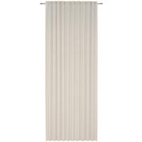 KONČANA ZAVESA  prosojno  140/245 cm   - krem barve, Trend, tekstil (140/245cm) - Esposa