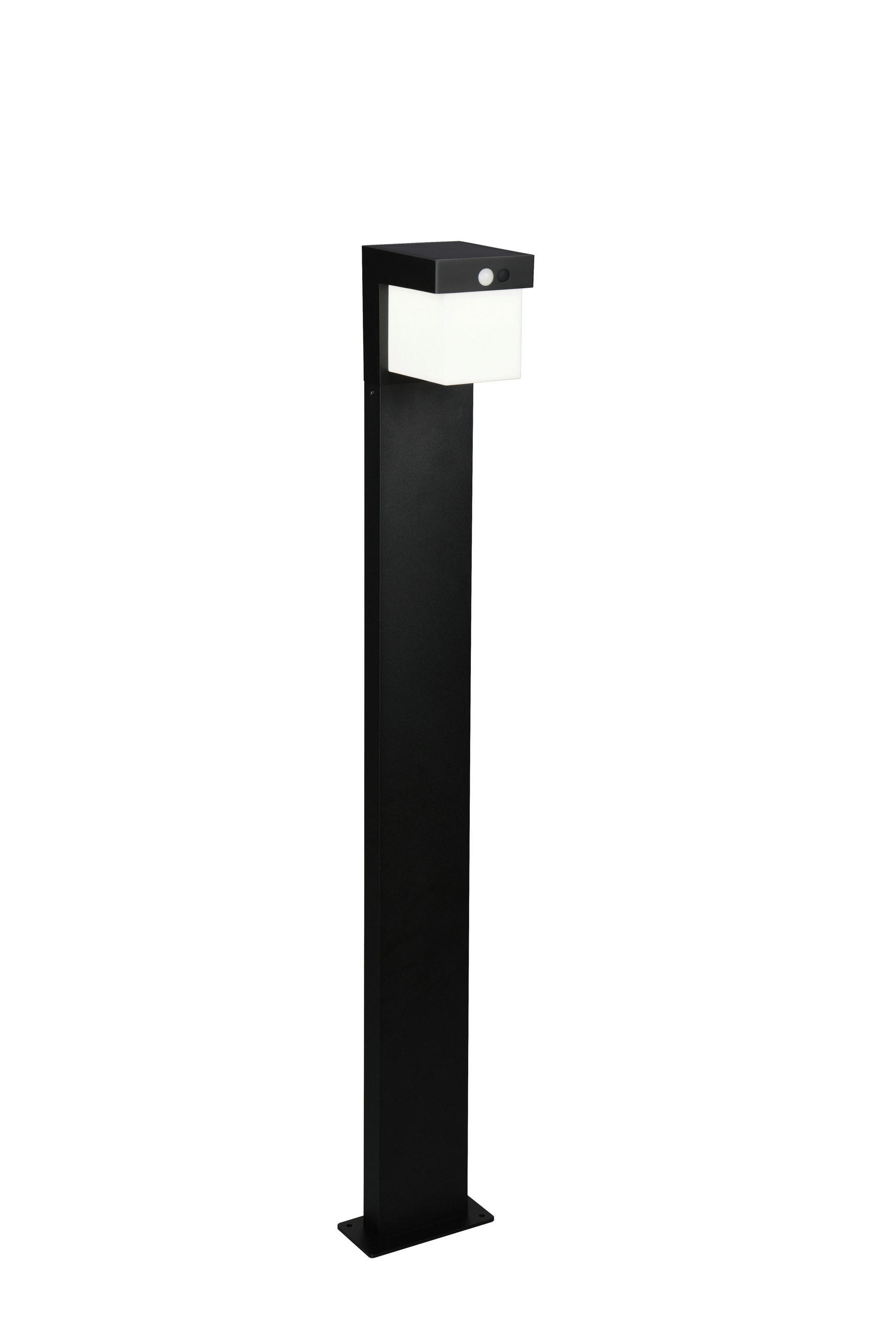 XXXLutz Wegeleuchte Colombo Schwarz, Weiß 15.5x100x14 cm