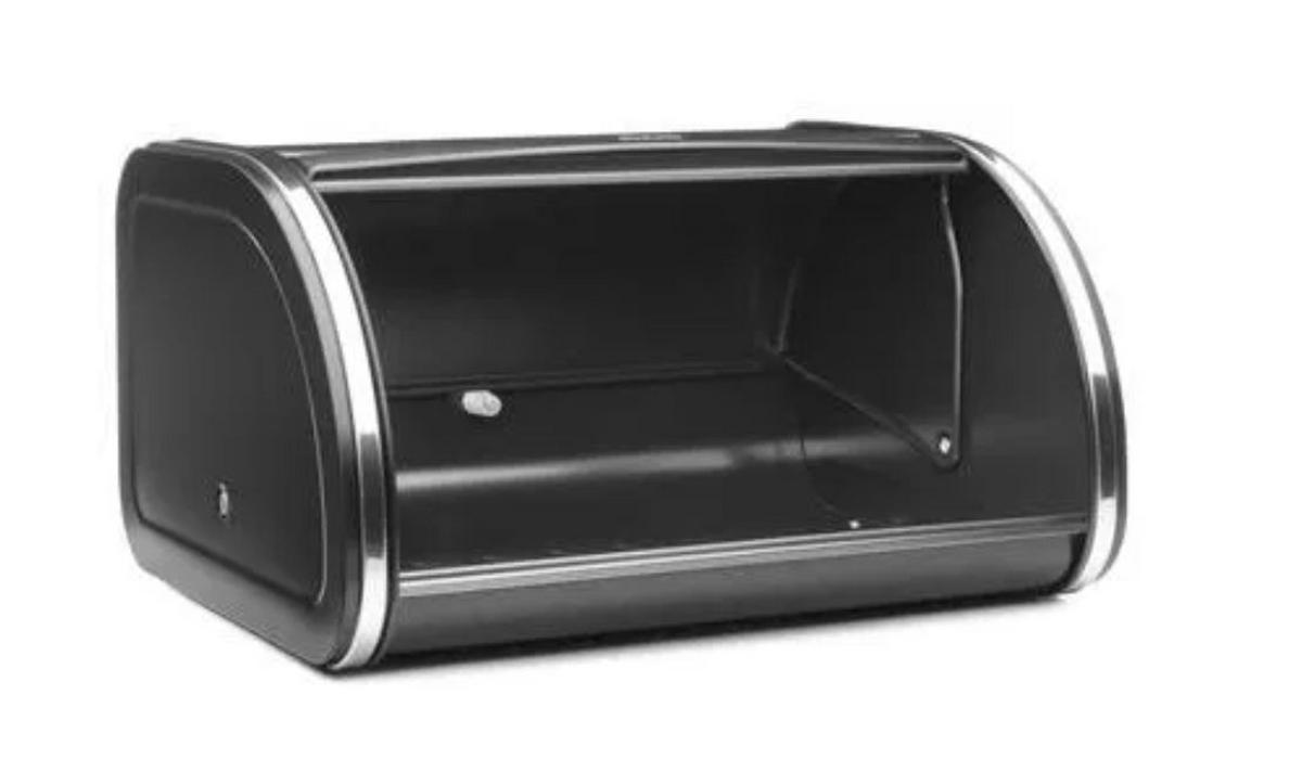 BROTKASTEN 31,6/17,3/26,2 cm  - Schwarz, Basics, Metall (31,6/17,3/26,2cm) - Brabantia