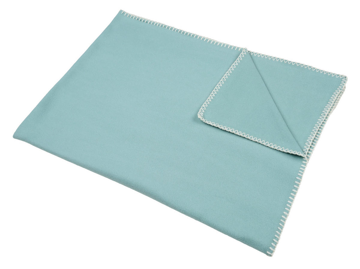 SCHMUSEDECKE   - Grün, Natur, Textil (75cm) - Patinio