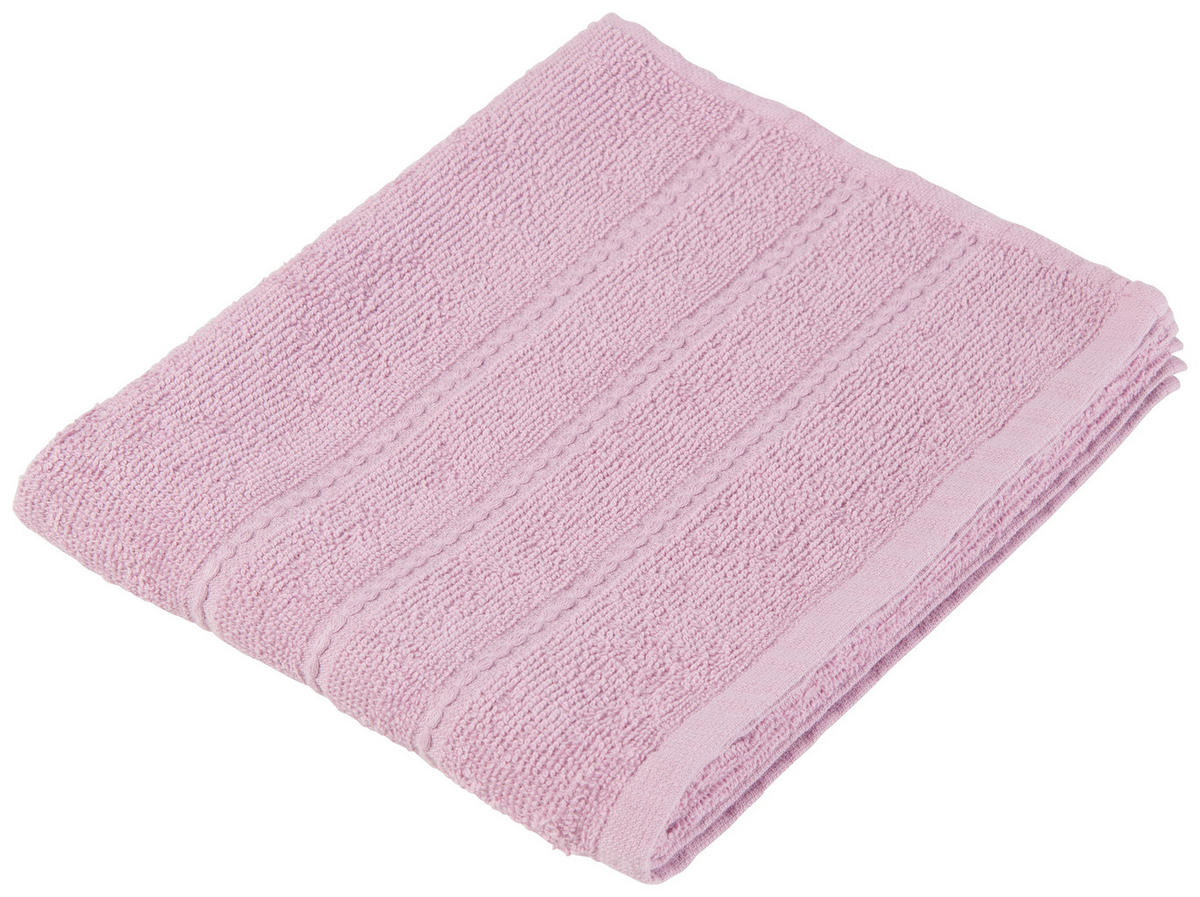 KÉZTÖRLŐ 50/90 cm lila  - lila, Basics, textil (50/90cm) - Boxxx
