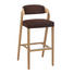 BARHOCKER in Braun, Eichefarben - Eichefarben/Braun, Design, Holz/Textil (52/103/51,5cm) - Voglauer BARHOCKER in Braun, Eichefarben - Eichefarben/Braun, Design, Holz/Textil (52/103/51,5cm) - Voglauer