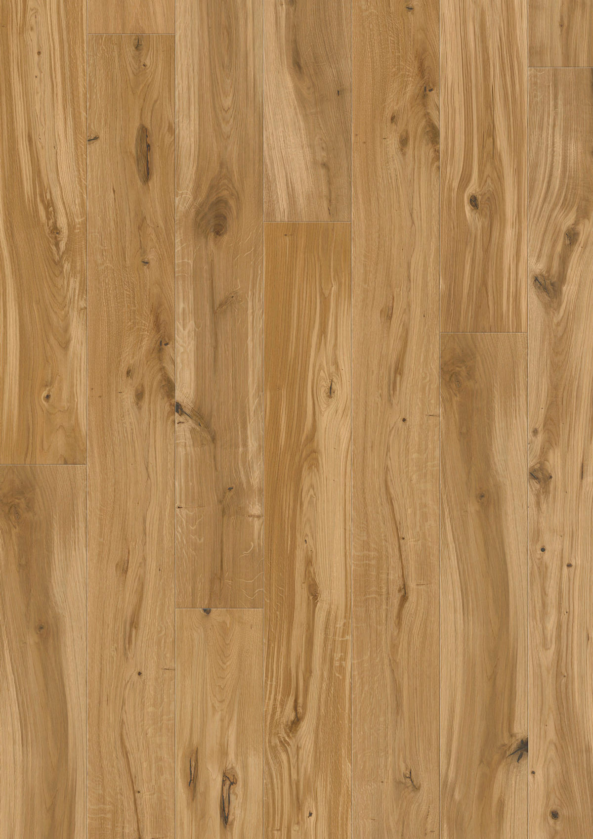 HOLZBODEN, Eiche gehobelt  per  m² - Eichefarben, KONVENTIONELL, Holz (170,5/17,6/1,2cm) - Waldwelt