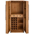 BARSCHRANK Tanne massiv Naturfarben  - Goldfarben/Naturfarben, LIFESTYLE, Holz/Metall (64,5/146,5/45cm) - Landscape