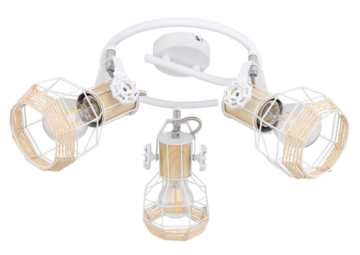 REFLEKTOR        25/20 cm       - bela, Basics, kovina (25/20cm) - Globo