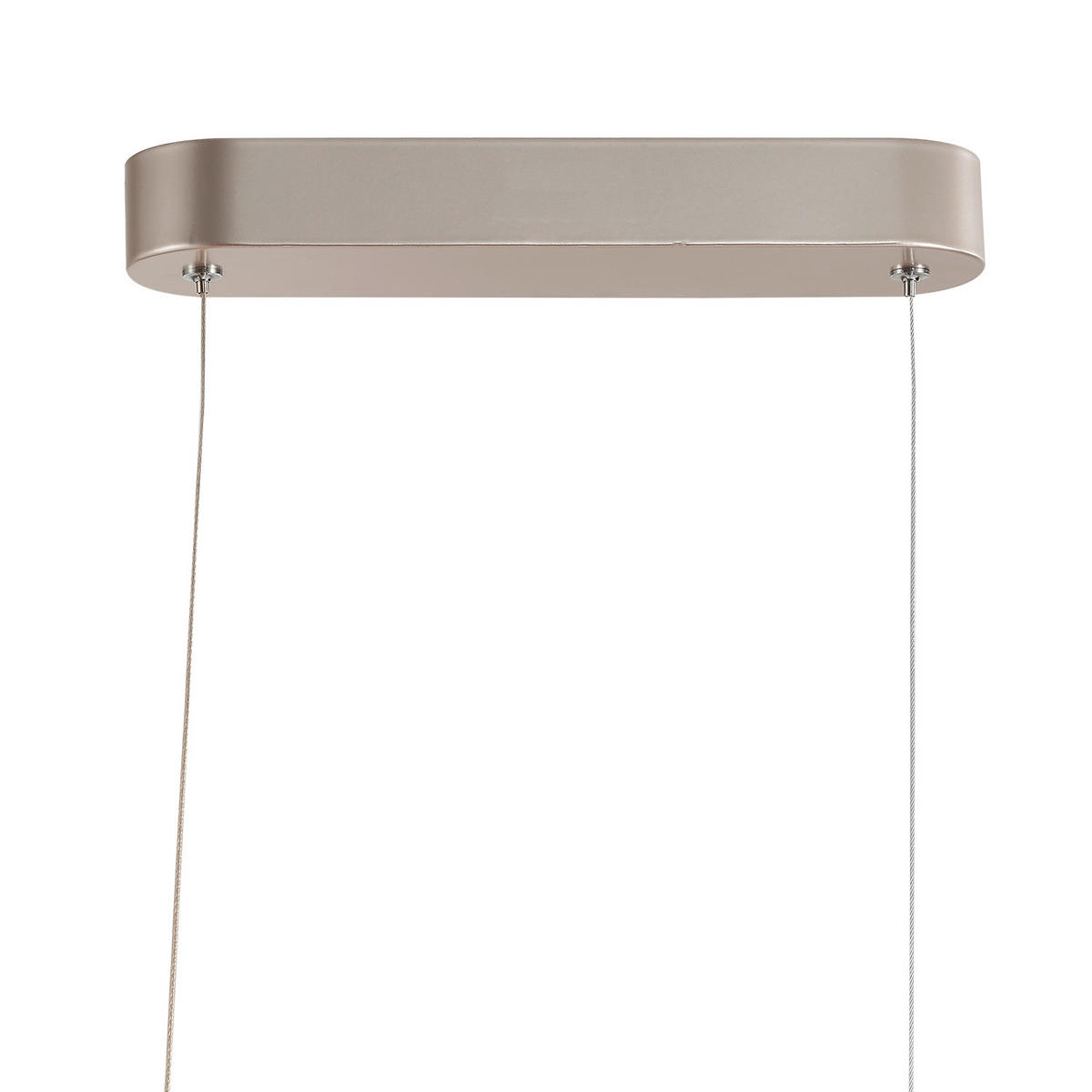 LED-HÄNGELEUCHTE 92/29/120 cm   - Silberfarben, Design, Metall (92/29/120cm)
