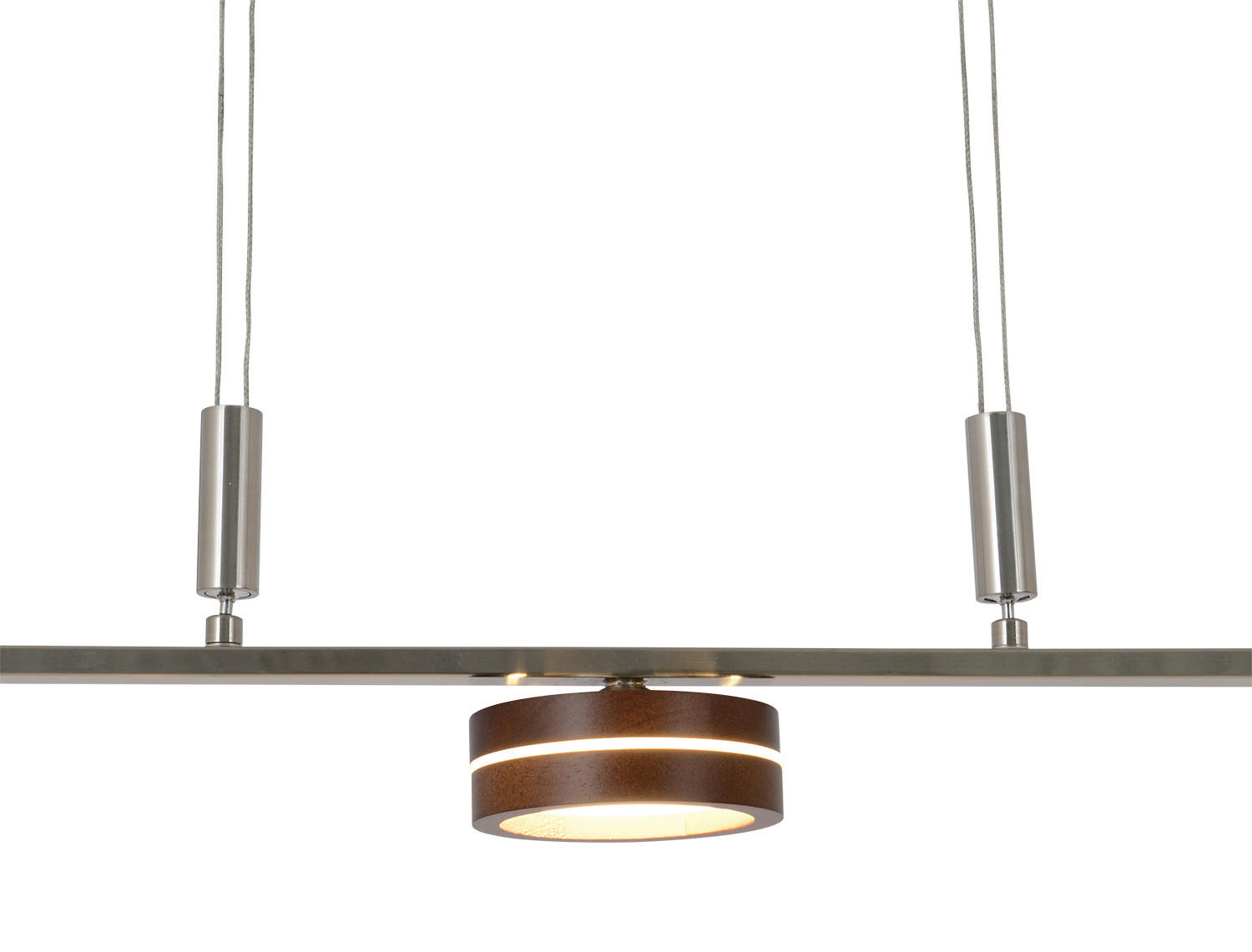 LED-HÄNGELEUCHTE 75/10/80-150 cm   - Natur, Holz/Metall (75/10/80-150cm) - Näve