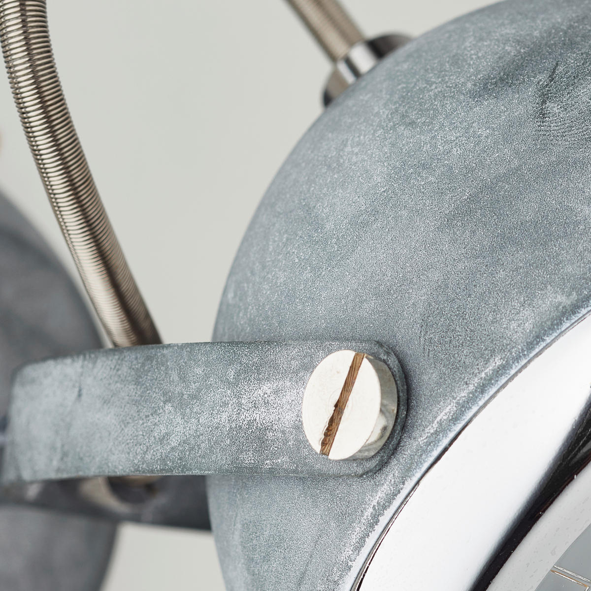 WANDSTRAHLER 22/19/12 cm   - Klar/Chromfarben, LIFESTYLE, Glas/Metall (22/19/12cm) - Brilliant