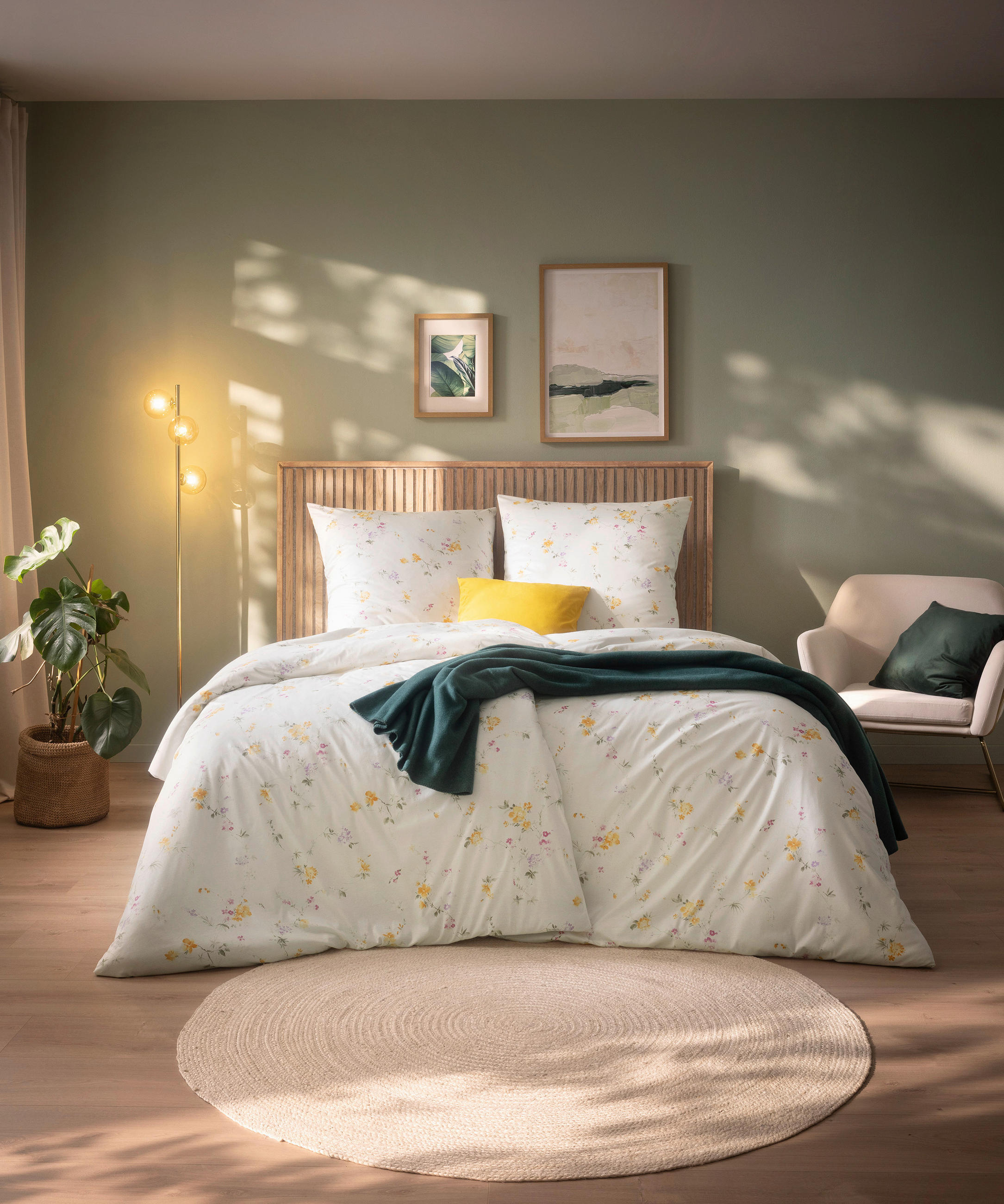 POSTELJNINA Atelier 140/200 cm interlock džersi oranžna  - oranžna, Konvencionalno, tekstil (140/200cm) - Estella
