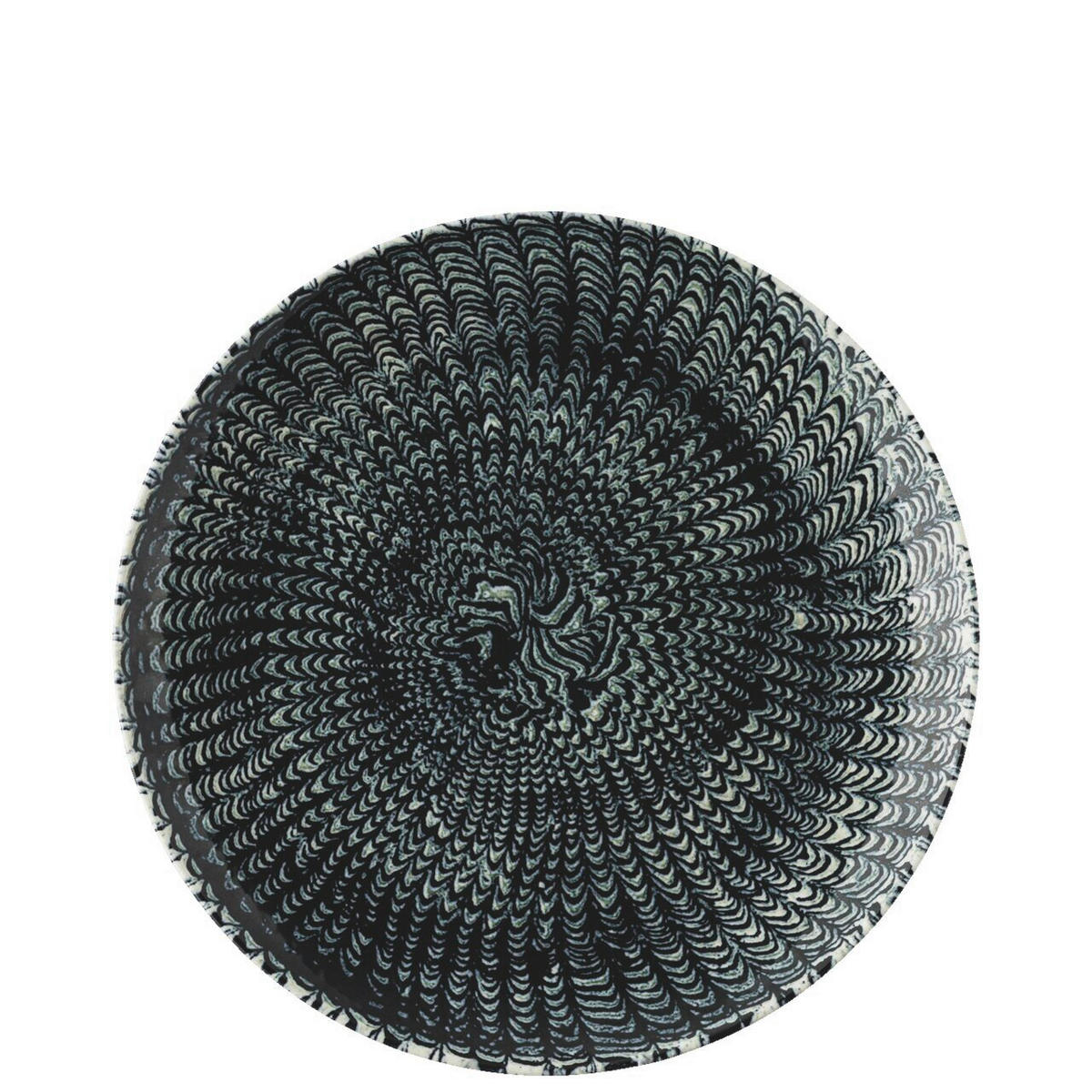 TELLERSET Sandora - Darkblue 18-teilig  - Dunkelblau, Trend, Keramik (34/33,8/32,3cm) - Thomas