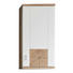 HÄNGESCHRANK 38/77/23 cm - Eichefarben/Silberfarben, Design, Holzwerkstoff/Kunststoff (38/77/23cm) - Xora HÄNGESCHRANK 38/77/23 cm - Eichefarben/Silberfarben, Design, Holzwerkstoff/Kunststoff (38/77/23cm) - Xora