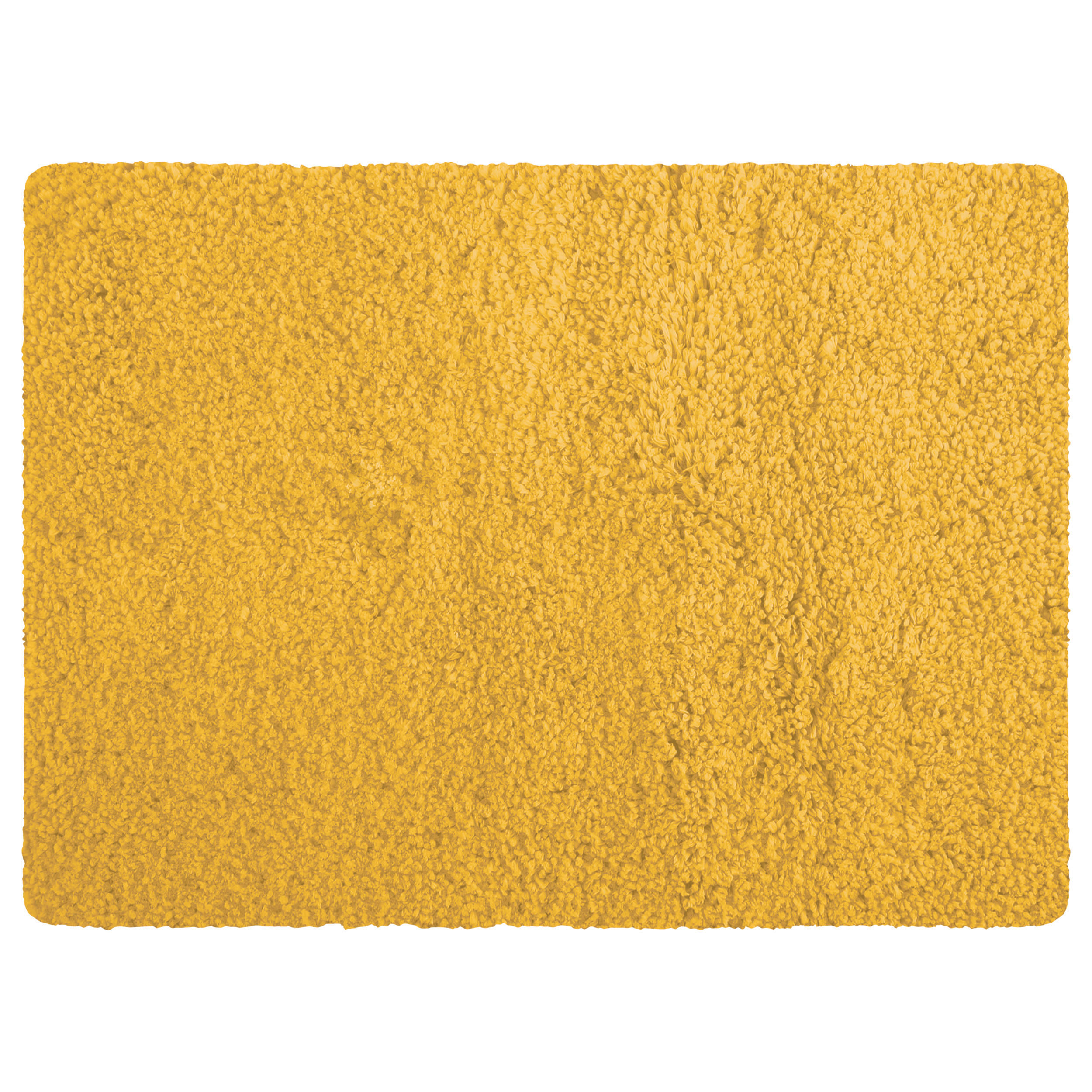 BADEMATTE Gelb 50/70 cm  - Gelb, Basics, Textil (50/70cm) - MSV