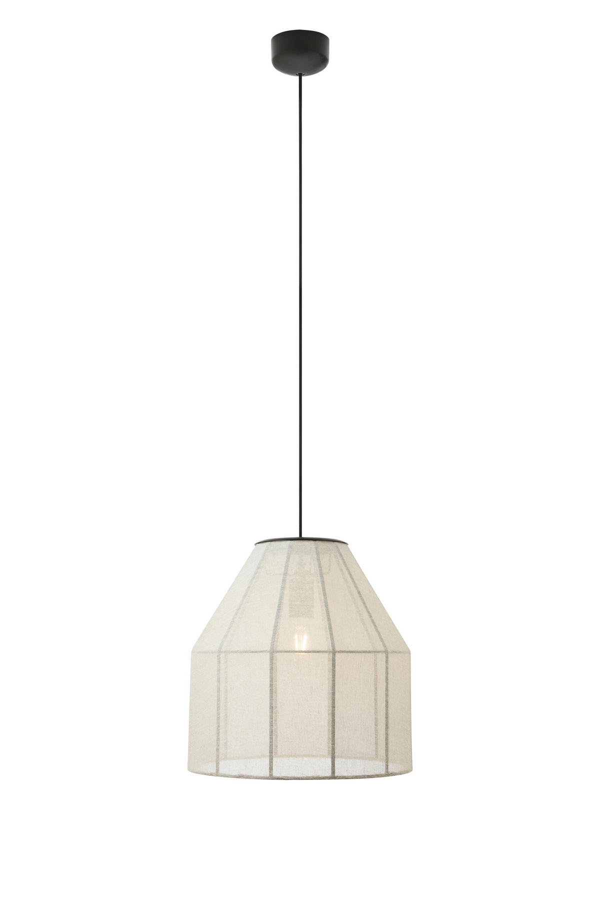 PENDELLEUCHTE 37/37 cm  - Beige, Design, Textil (37/37cm) - Markslöjd