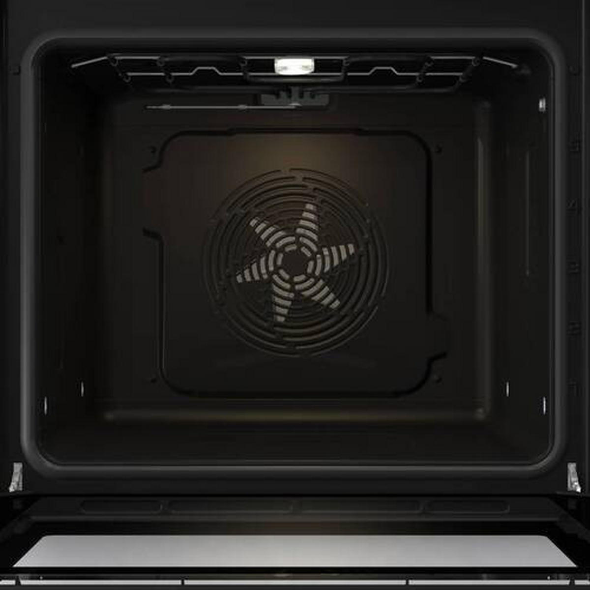 BACKOFENSET BLACK PEPPER SIB  - Schwarz, Basics, Glas/Metall (59,5/59,5/56,4cm) - Gorenje