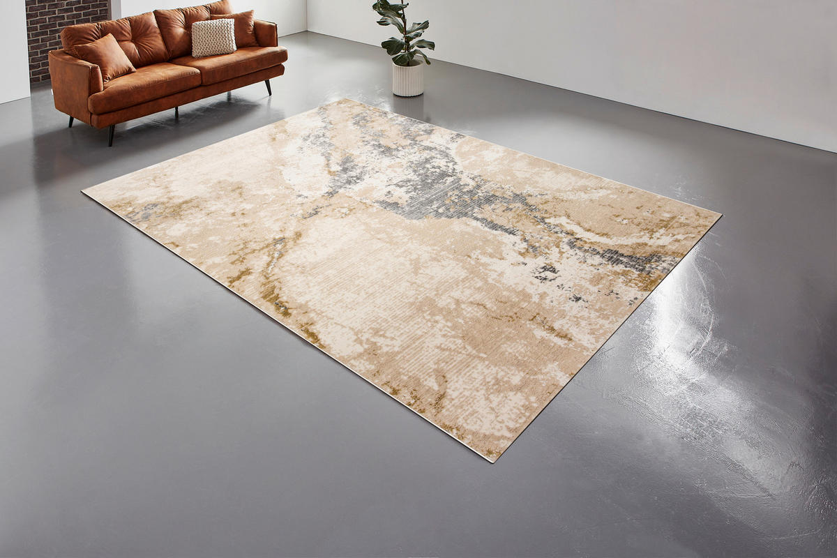 TKANÝ KOBEREC, 160/230 cm béžová - béžová, Design, textil (160/230cm) - Dieter Knoll