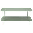COUCHTISCH 90/58,4/40 cm rechteckig Grün  - Grün, Design, Metall (90/58,4/40cm) - Carryhome