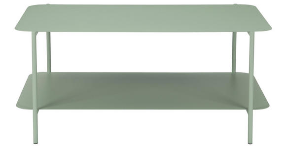 COUCHTISCH 90/58,4/40 cm rechteckig Grün  - Grün, Design, Metall (90/58,4/40cm) - Carryhome