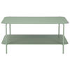 COUCHTISCH 90/58,4/40 cm rechteckig Grün  - Grün, Design, Metall (90/58,4/40cm) - Carryhome