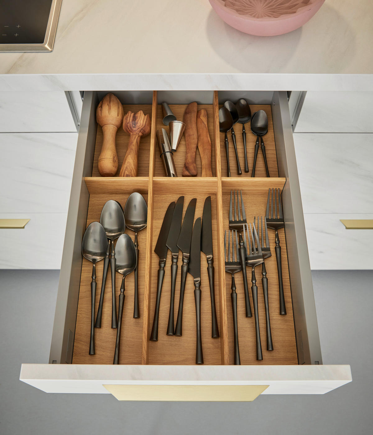 EINBAUKÜCHE TARA  - Design, Holzwerkstoff - Novel