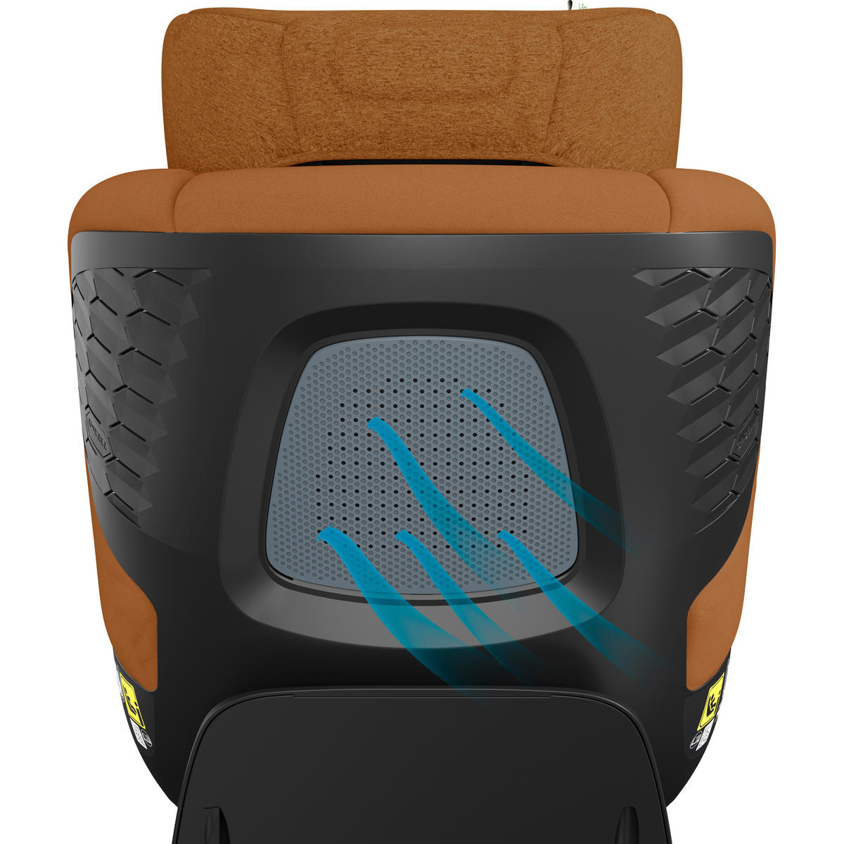 KINDERAUTOSITZ Mica Pro Eco i-Size Authentic Cognac   - Cognac, Basics, Kunststoff/Textil (44,2/64,8/68,3cm) - Maxi-Cosi