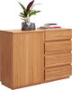 KOMMODE Kernbuche teilmassiv Buchefarben  - Buchefarben, KONVENTIONELL, Holz/Holzwerkstoff (120/89,2/41cm) - Linea Natura