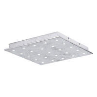 LED-DECKENLEUCHTE 47/47/5 cm   - Silberfarben, Design, Metall (47/47/5cm) - Eglo