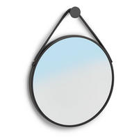 WANDSPIEGEL 40/40/2 cm  - Schwarz, Basics, Glas/Metall (40/40/2cm) - Zeller Present