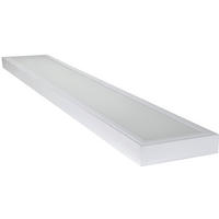LED-DECKENLEUCHTE Prisma LED 118,5/20/4,5 cm   - Weiß, Basics, Kunststoff/Metall (118,5/20/4,5cm)