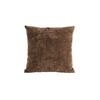ZIERKISSEN  45/45 cm   - Dunkelbraun, LIFESTYLE, Textil (45/45cm) - Light & Living