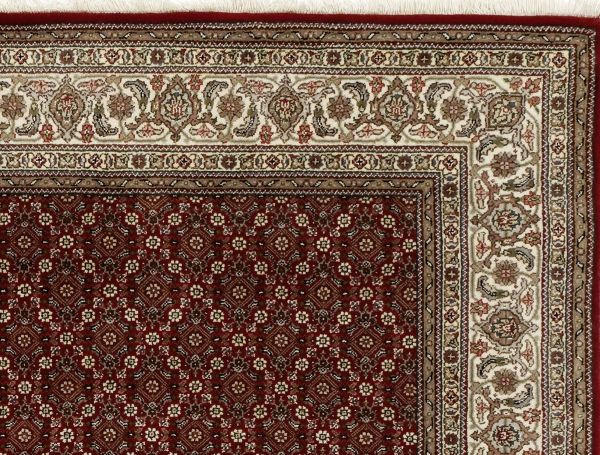 Thumbnail - Cazaris Orientteppich Cavari Herati, Creme, Rot, Textil, Bordüre, rechteckig, 200x300 cm, Care & Fair, für Fußbodenheizu...