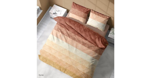 BETTWÄSCHE Satin 140/200 cm  - Naturfarben, KONVENTIONELL, Textil (140/200cm) - Novel