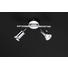 LED-STRAHLER - Chromfarben, Basics, Metall (25/9/12cm)