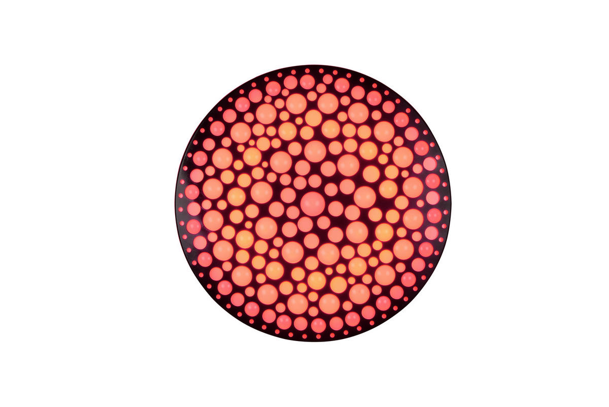 LED-DECKENLEUCHTE Chizu 40,5/9 cm   - Schwarz, Basics, Kunststoff (40,5/9cm)