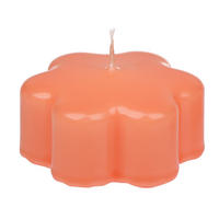 KERZE - Koralle, Trend, Naturmaterialien (7/3,5cm)