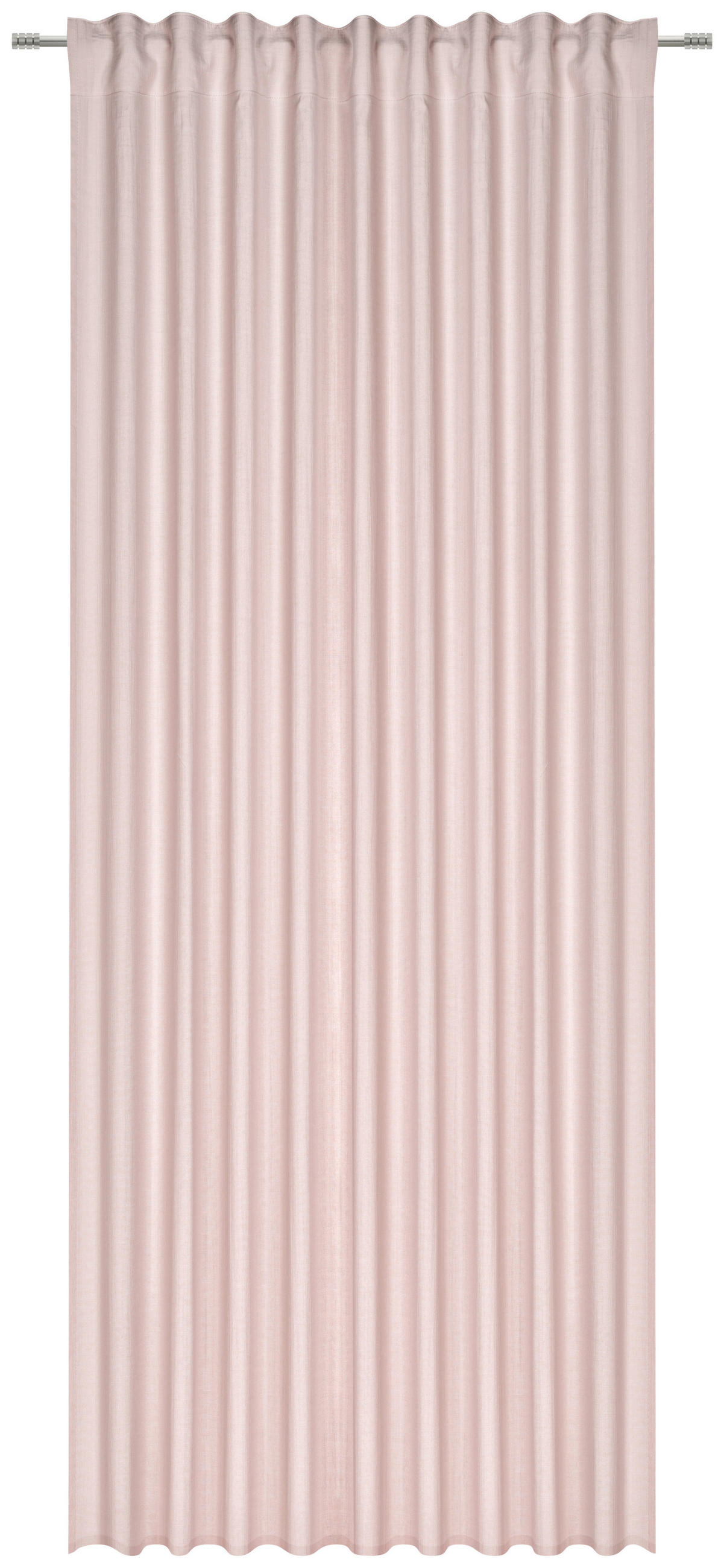FERTIGVORHANG blickdicht  - Rosa, Basics, Textil (135/255cm) - Esposa
