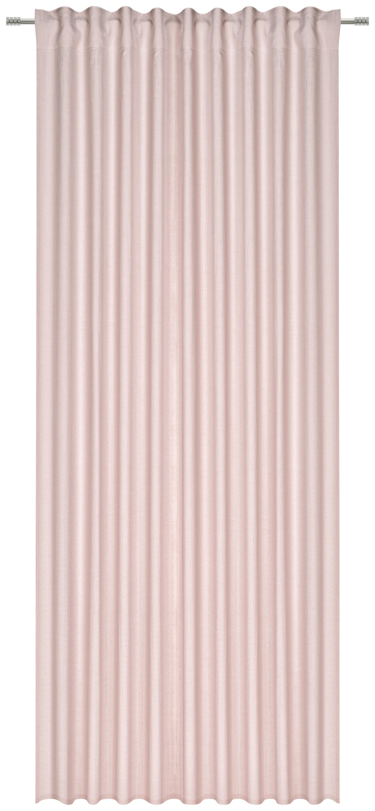 FERTIGVORHANG blickdicht  - Rosa, Basics, Textil (135/255cm) - Esposa
