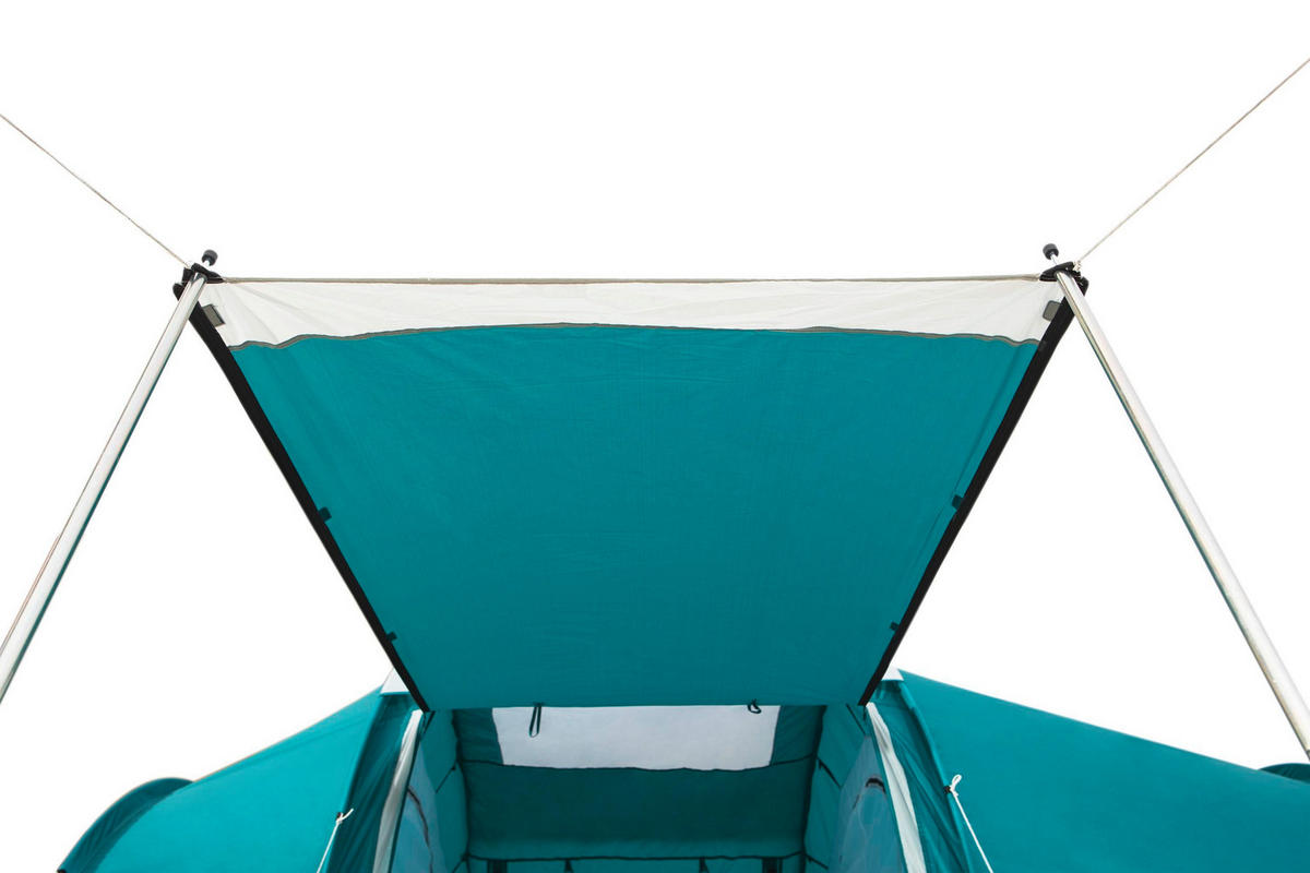 ZELT PAVILLO 68094 - Weiß/Hellblau, KONVENTIONELL, Glas/Kunststoff (490/280/200cm) - Bestway