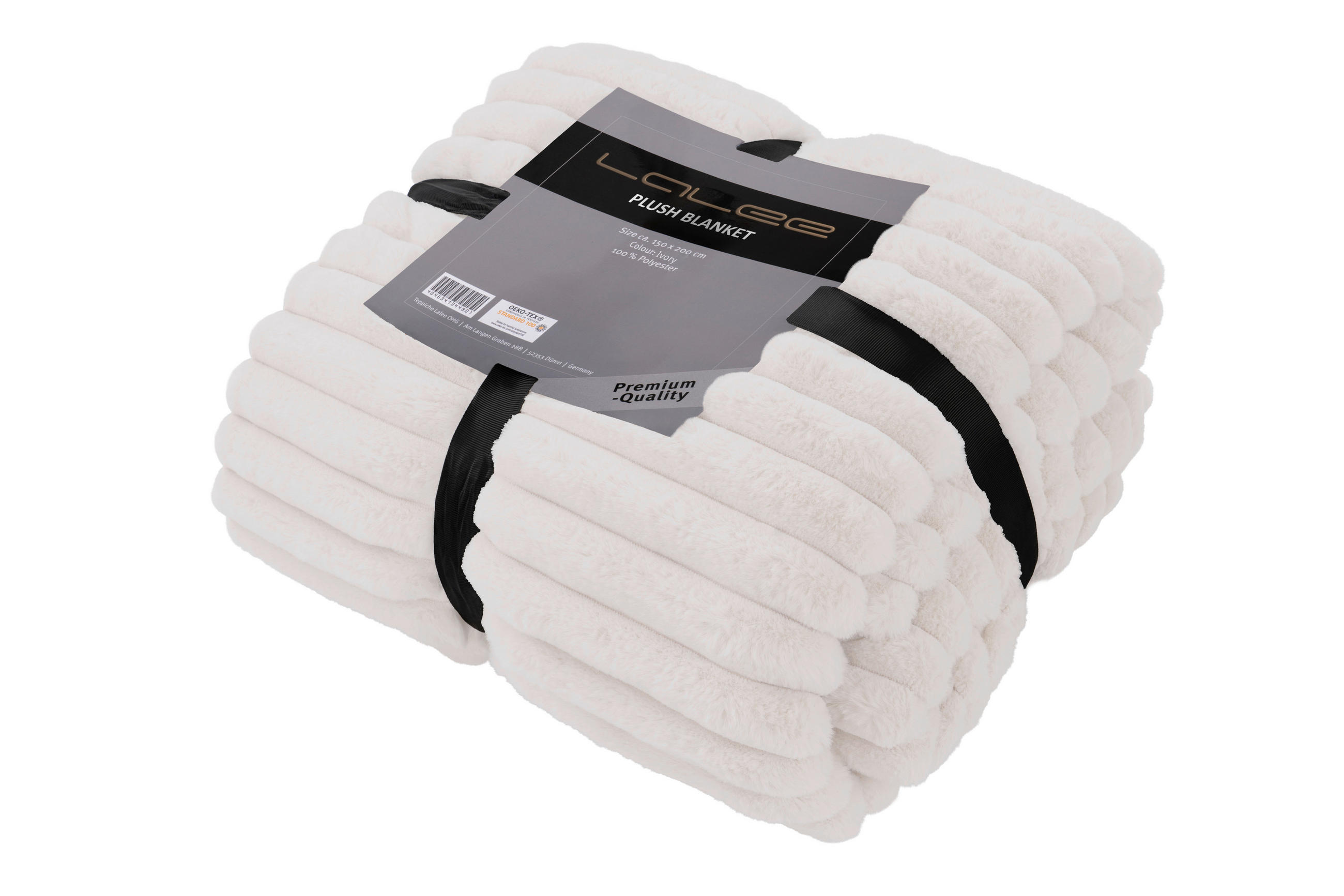 FELLDECKE 150/200 cm  - Elfenbein, Basics, Textil (150/200cm)