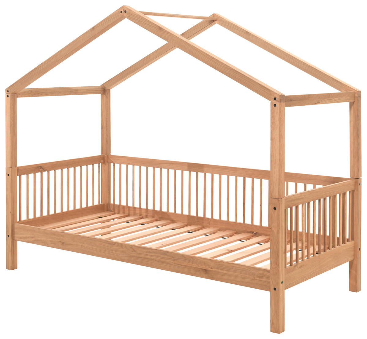 HAUSBETT Rollrost 90/200 cm  in Naturfarben  - Naturfarben, MODERN, Holz (90/200cm) - MID.YOU