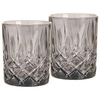 WHISKY-GLÄSERSET Noblesse  2-teilig  - Grau, LIFESTYLE, Glas - Nachtmann