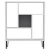 REGAL  90/107,8/25 cm Anthrazit, Weiss  - Weiss/Anthrazit, Design, Holzwerkstoff (90/107,8/25cm) - Livetastic