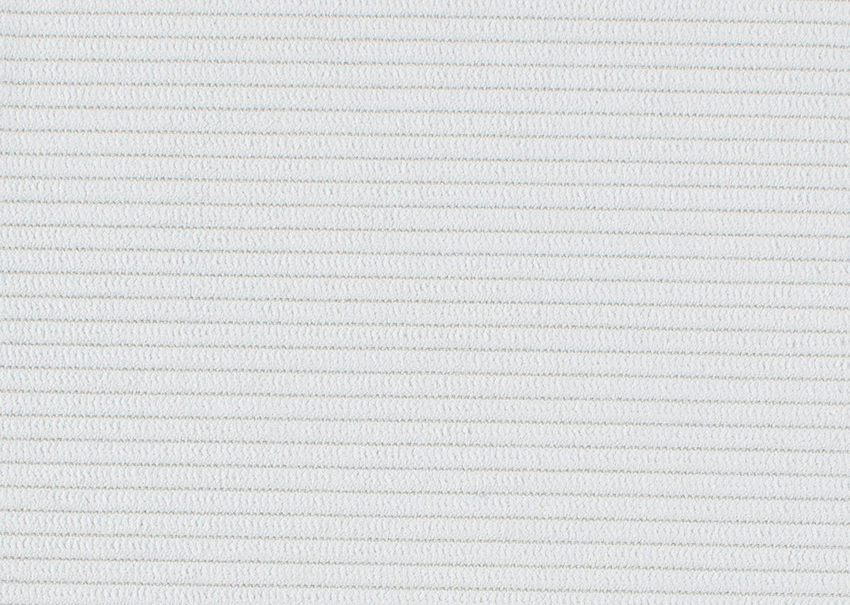 ECKSOFA Feincord Silberfarben  - Silberfarben/Schwarz, Design, Kunststoff/Textil (288/188cm) - Welnova