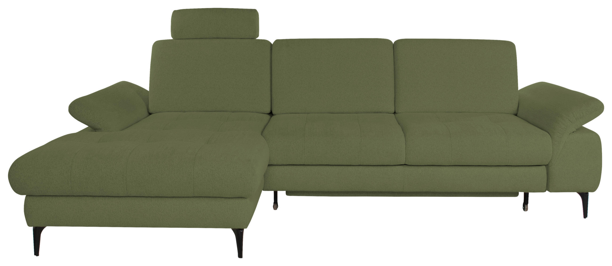 Livetastic Ecksofa Alma Grün 285x191 cm