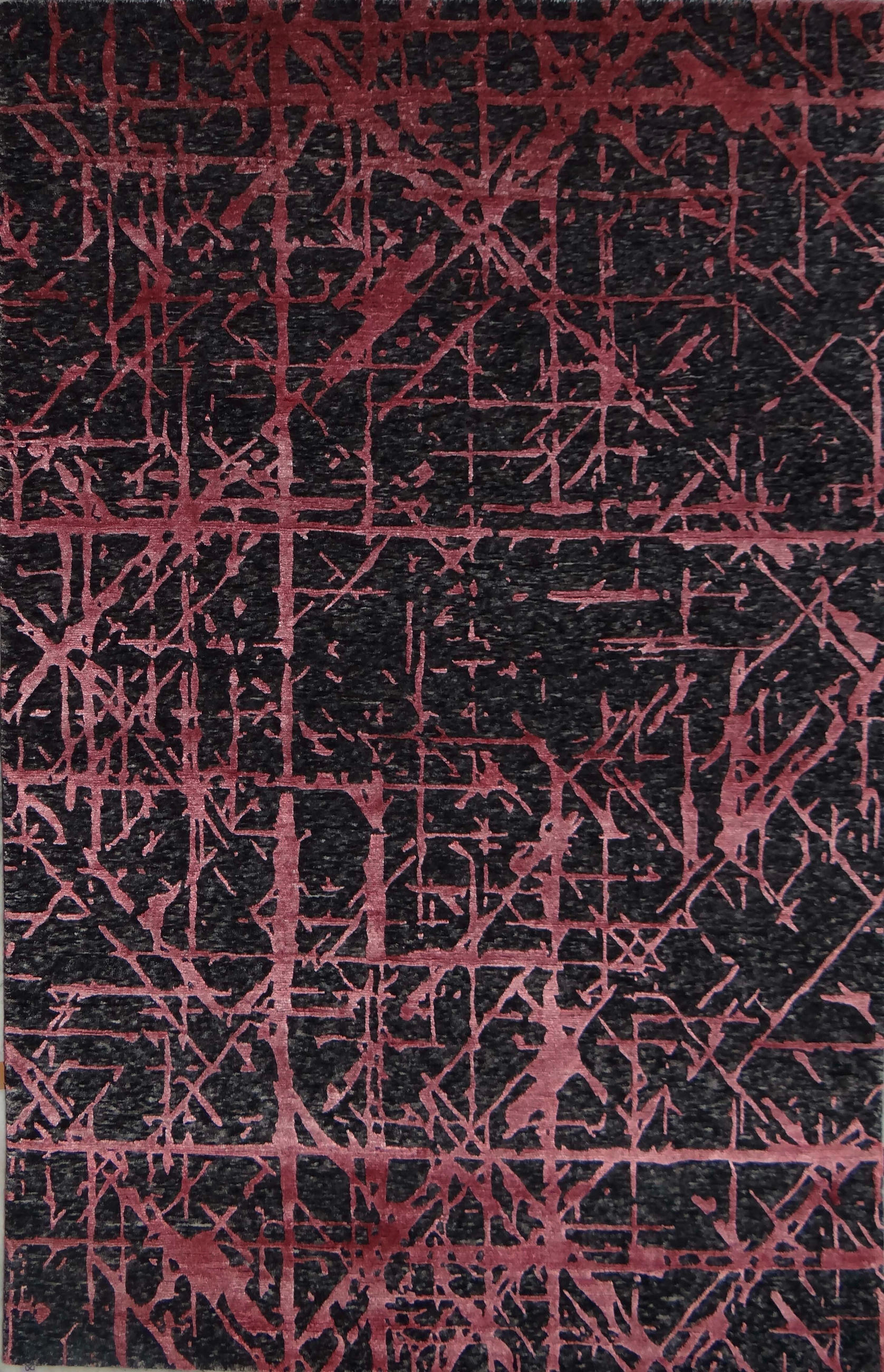 ORIENTTEPPICH 140/200 cm  - Pink/Schwarz, Design, Textil (140/200cm) - Cazaris